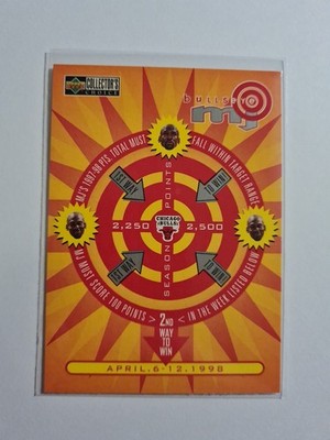 Michael Jordan # B28 Bullseye mj 1997-98 Upper Deck Collector's Choice