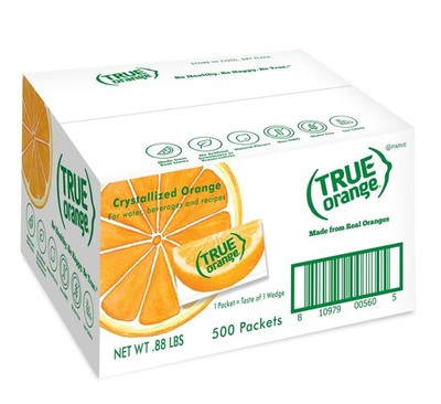 True Orange 500ct (Pack of 1) - Water Enhancer - 14.08 Ounce 1), Red 