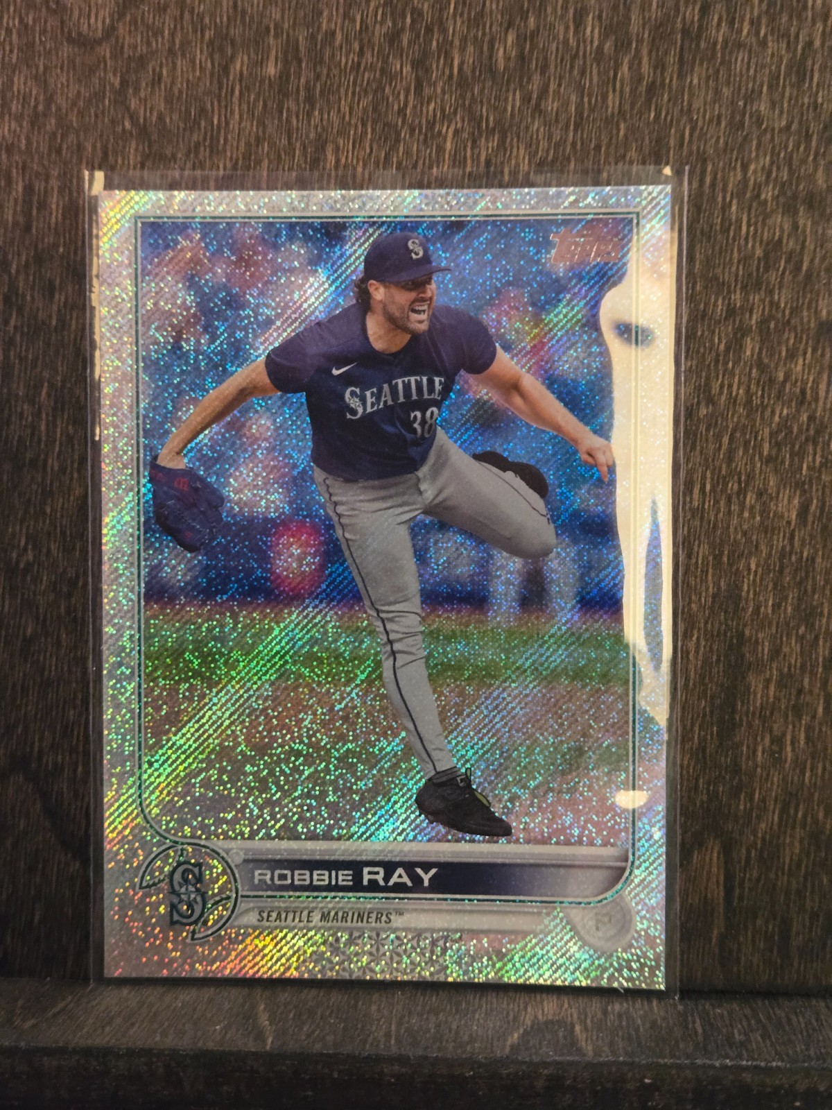 2022 Topps Complete Sets Series 2 Foilboard Robbie Ray #481 Mariners #D /875