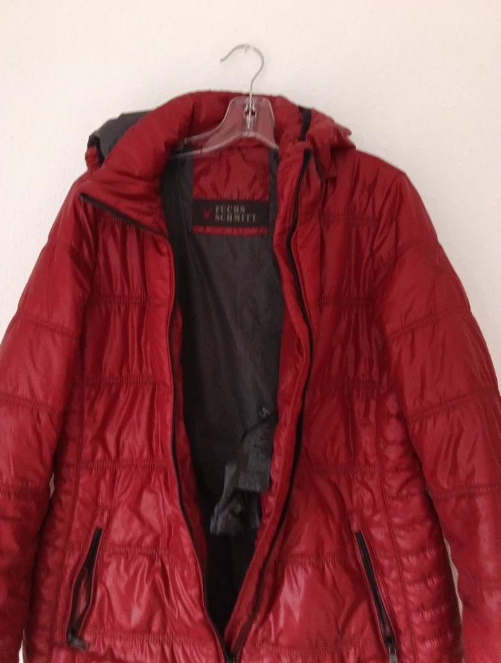 Fuch Schmitt Thermo Fleece Jacke Gr. 40, Weich Extra Leicht, Kuschelig, Kapunze - Bild 3 von 4