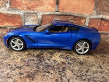 Maisto 1:18 Diecast 2014 Corvette Stingray Blue