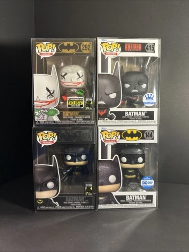 Batman Funko Pop Lot - 292, 415, 275, and 144