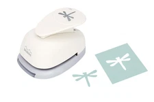 Bira 1.5 inch Dragonfly 2 Lever Action Craft Punch for Paper off-white 
