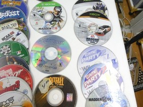 Lot of 69 video games Disc no workn FOR REPAIR PS PS2 Xbox Wii Sega CD Dreamcast