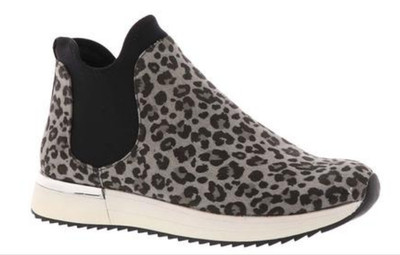 Kenneth Cole Reaction Women's Cameron Chelsea Jogger High Top Boots 8 1/2 Medium