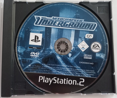 Sony PS2 Playstation 2 Need for Speed Underground - in Leerhülle