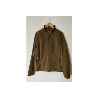 NAU Rift II Softshell Jacket Men's L Olive Green Outdoor Technical