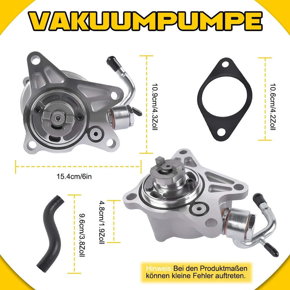 Vakuumpumpe Für Mazda 3 6 Cx-5 2.2 Skyactiv-D Vakuumpumpe Sh01-18G00 Sh1518G00A - Bild 3 von 4
