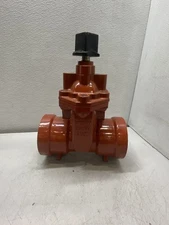 Nibco 4" 619RW Push On Wedge Gate Valve Cast Iron