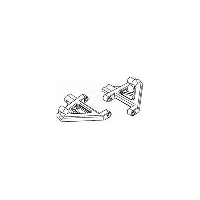 [ES] Robitronic Lower Rear Suspension Arm NTC (2) - R30130