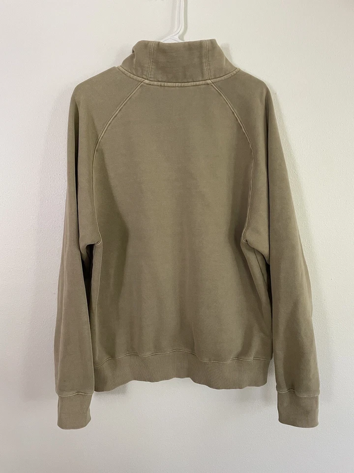 Merrell Sweater Full Zip Tan Beige Jacket Mens Athleisure Size Large - Image 2 of 4