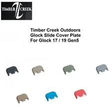 Timber Creek Outdoors TCO- Glock Slide Cover Plate - GL-SCP - See colors - NEW
