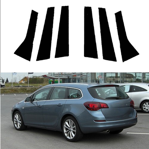 6PCS Window Pillar Posts Door Trim Cover For Opel Astra J (P10) 5-door 2010-2015 - Picture 12 of 14