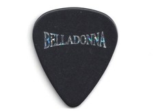 BELLADONNA Guitar Pick 2010 Tour Anthrax Joey Al Romano Signature Concert Nice!