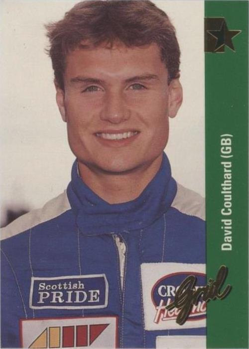 1992 Grid Motorcard Formula 1 - David Coulthard #163 - 1 of 1