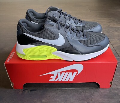 Nike Air Max Excee CD4165-016 Mens Sz 13 Black Gray Athletic Running Shoes Used Nike Mens Air Max Excee CD4165-016 Black Gray Running Shoes  main image 3