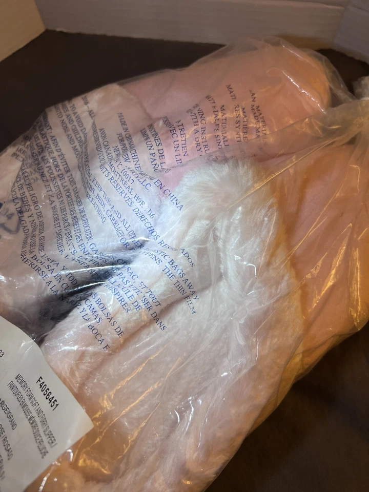 Zapatilla grande Avon Memory suave y peluda (9-10) Foto 2 de 4