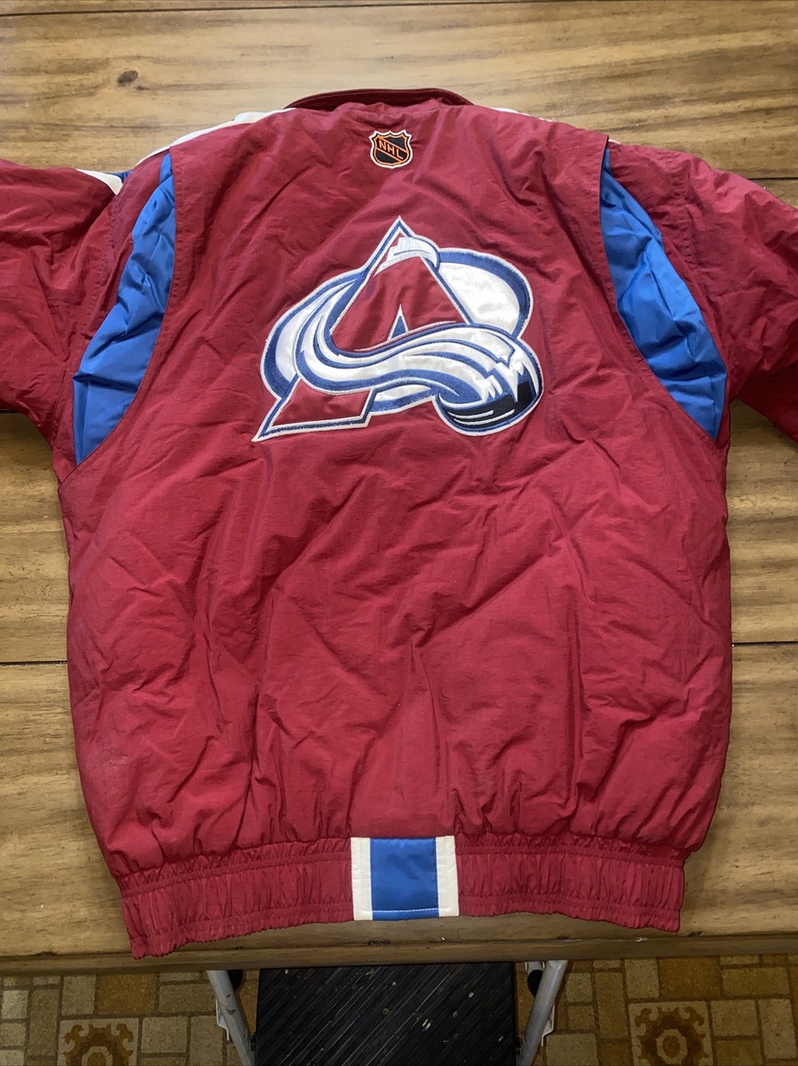 Vintage Starter NHL Colorado Avalanche Puffer Jacket SIZE Vintage Starter NHL Colorado Avalanche Puffer Jacket SIZE