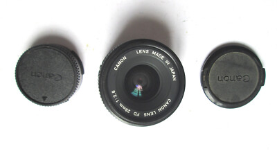 Canon FD 28mm Wide Angle Lens AE1 A1 AV1 AT1 T50 T70