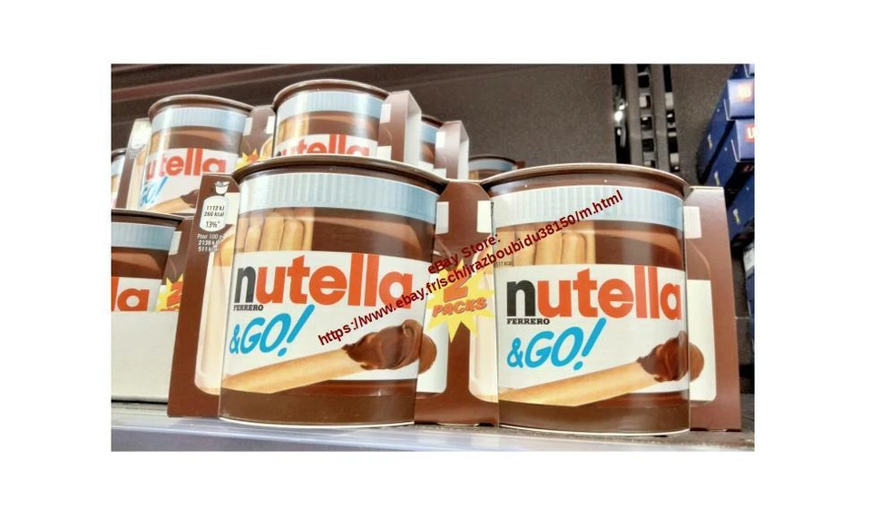Nutella and Go Duo Snack Chocolate Packs ( Read Description! ) - Image 2 of 4