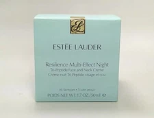 Estee Lauder Resilience Multi-Effect Night FACE AND NECK 50ml *NEW IN BOX*