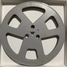 Classic Series 7" Empty Reel, Solid Gray 6 Window, New Box + Bag