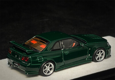 PGM 1:64 R34 Z-TUNE Green Diecast Model Car | eBay