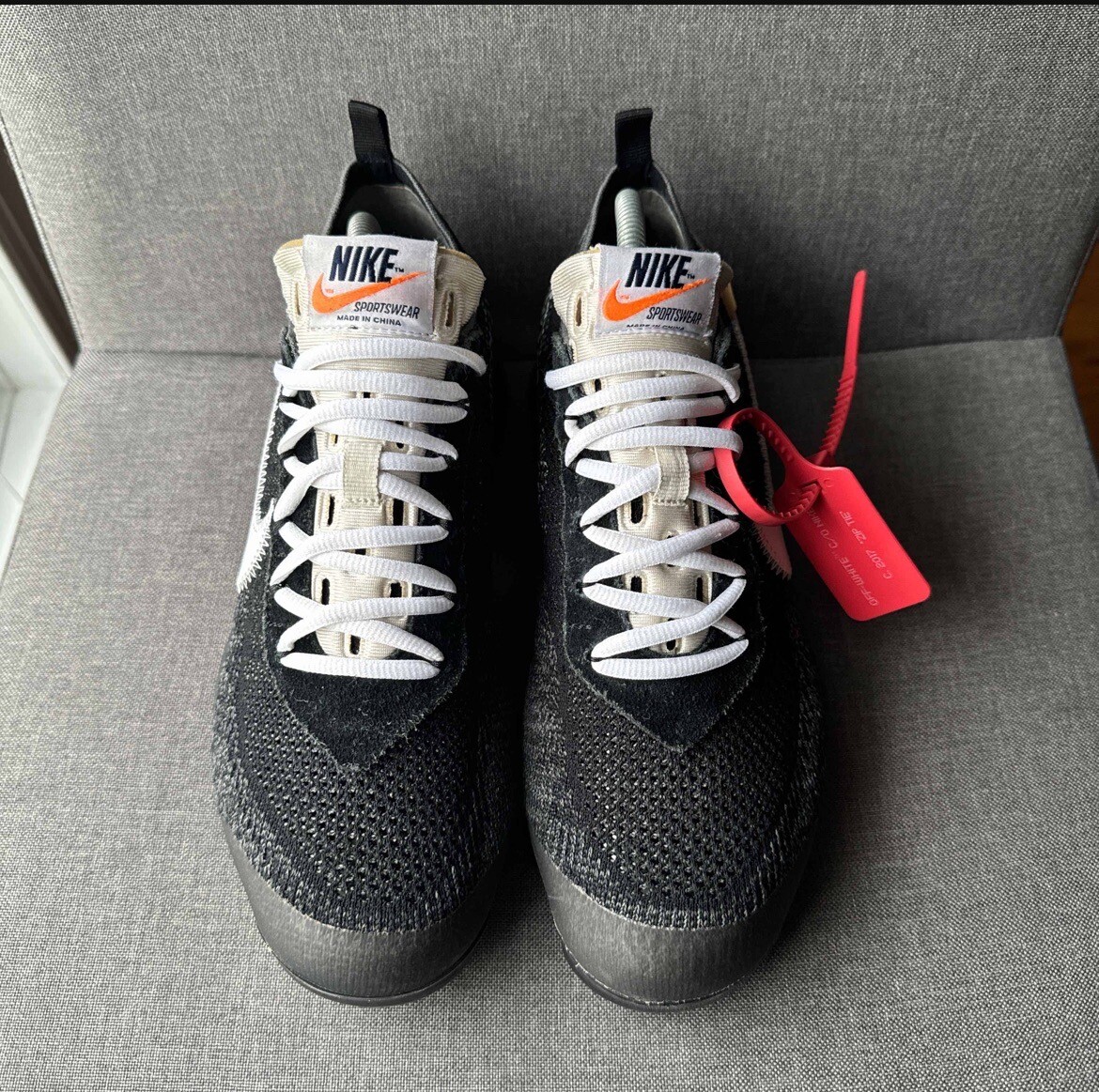Size 9.5 - Nike Air VaporMax x OFF-WHITE The Ten 2017 | eBay Size 9.5 - Nike Air VaporMax x OFF-WHITE The Ten 2017 | eBay
