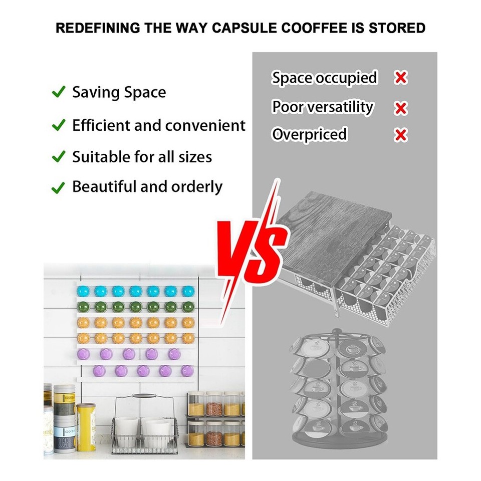 K Cup Holder Coffee Pod Holder, SelfAdhesive Mounted6239 eBay