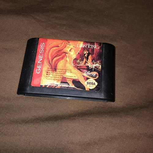 The Lion King Sega Genesis ~ Works Great! ~ Fast Shipping!