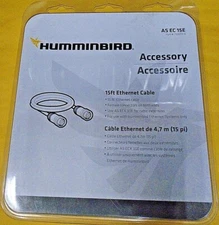 Humminbird 15 Foot Ethernet Cable AS EC 15E 720073-5 NEW IN BOX