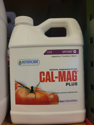 Botanicare Plant Energy Product 1 Quart Cal-Mag Plus 2-0-0 Ca+Mg+Iron Supplement