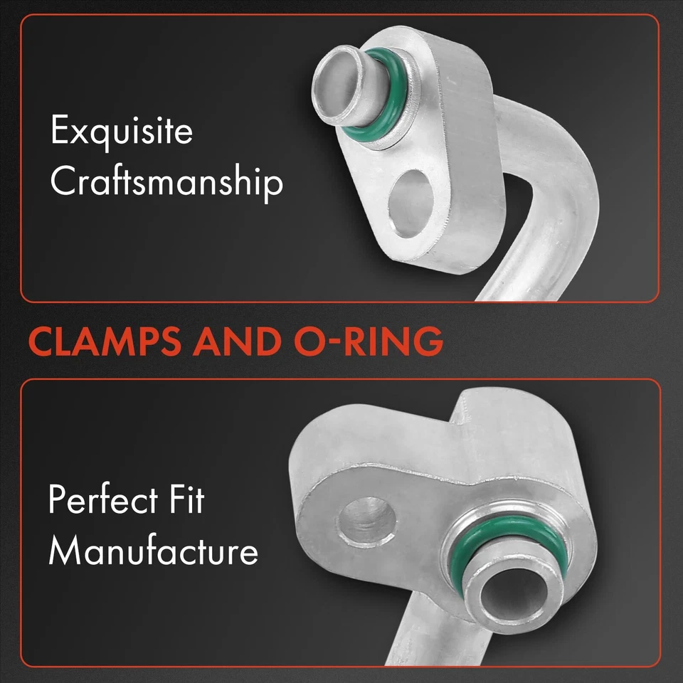 Manguera de descarga de refrigerante aire acondicionado para Kia Sedona 2010 2010 2012 2014 977624D910 Foto 3 de 4