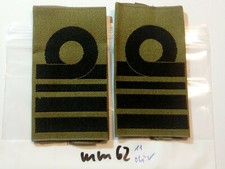 Norwegen Rangschlaufen Marine oliv 1paar (mm62)