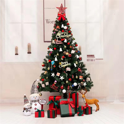 Christmas Trees 5Ft Fully Decorated, Artificial Christmas Trees 500 Branch Tips 