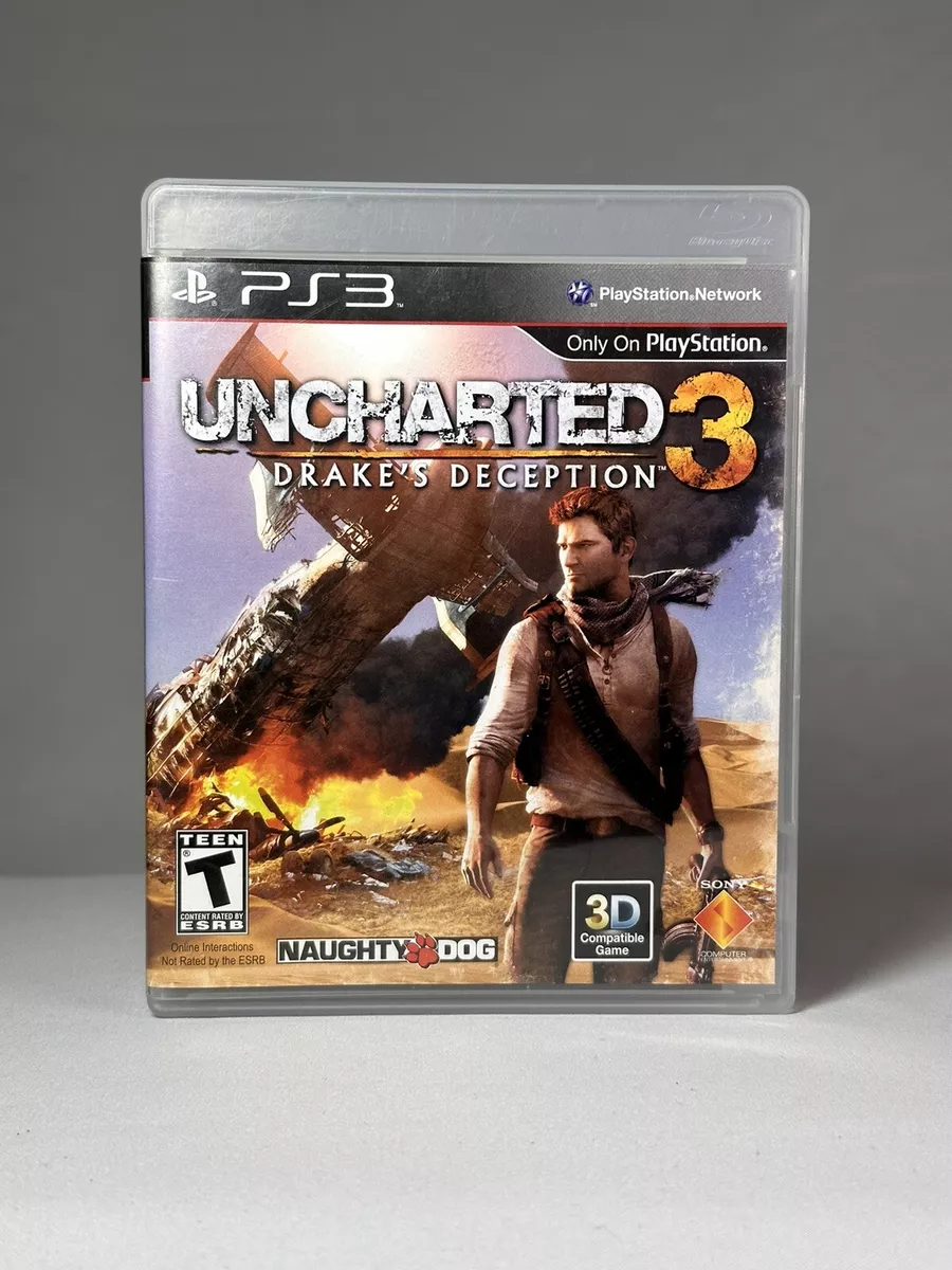 Uncharted 3 Drakes Deception para PS3 - Seminovo