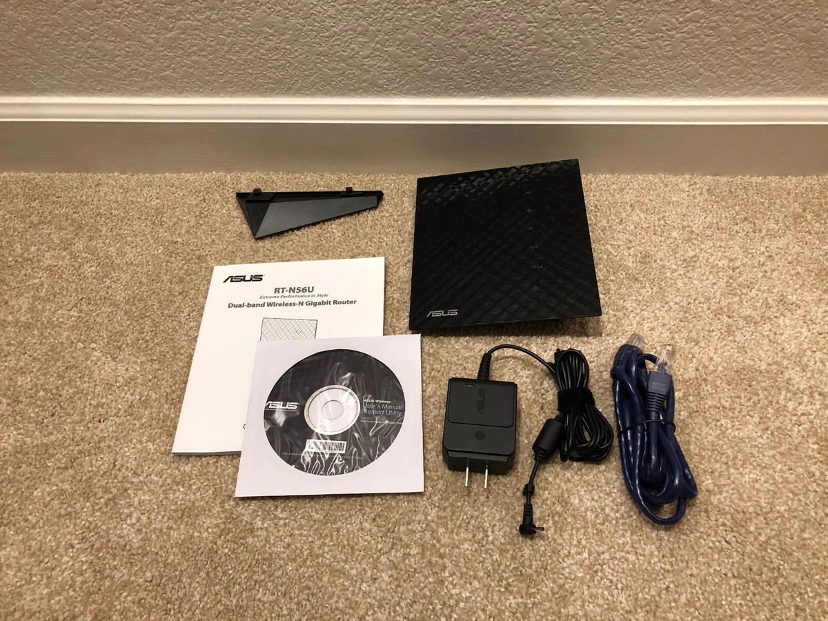 Asus Router RT-N56U Dual-Band Wireless-N Wi-Fi Used | EBay