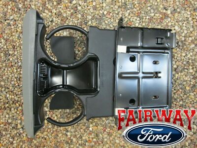 05 06 07 Super Duty F250 F350 F450 F550 OEM Ford Dash Cup Holder MED FLINT GRAY