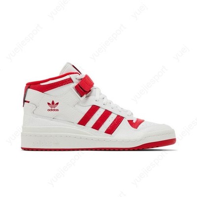 adidas Forum Mid White Vivid Red GY5819