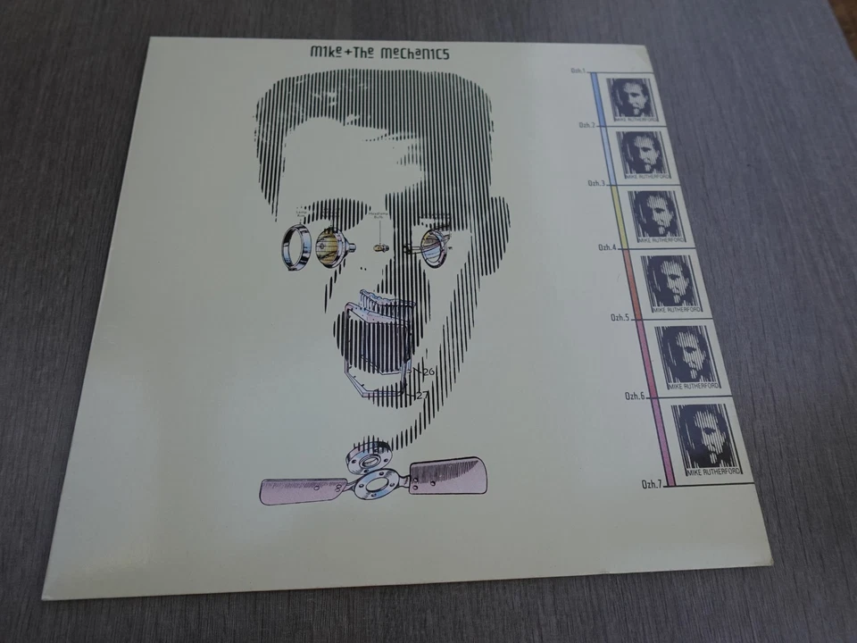 Mike & The Mechanics SELF TITLED 1985 UK/EU DEBUT LP 1st Press PLAYS MINT HEAR - Image 2 of 4