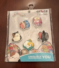Uniquely You Crocs Jibbitz Charms Original Kellytoy Squishmallows 5 Pack HTF OOP