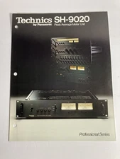 Technics SH-9020 Meter Unit Brochure Original