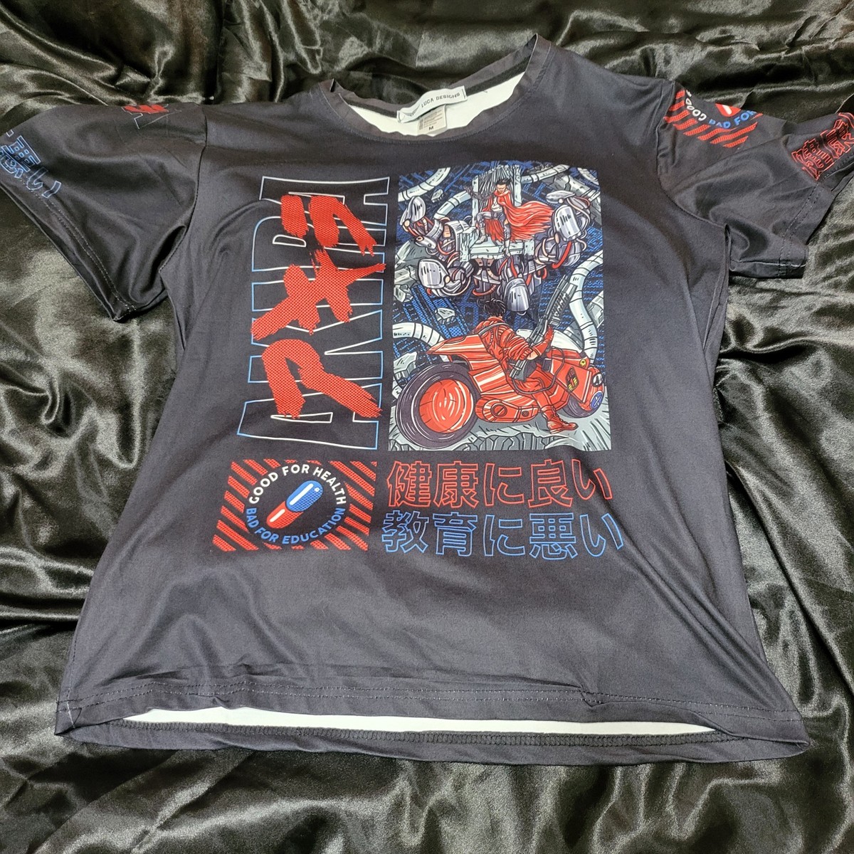 Mens Akira Kaneda & Tetsuo Black Graphic T-Shirt ? Size M | eBay