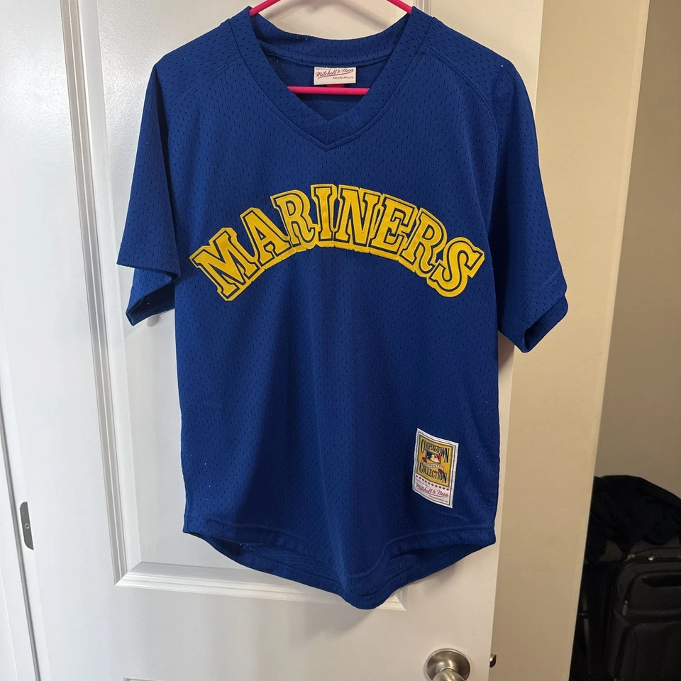Ken Griffey Jr. Seattle Mariners Mitchell & Ness Batting Practice Jersey - Image 2 of 4