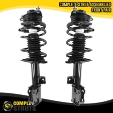 Front Pair Complete Struts & Coil Springs for 2010-2012 Hyundai Genesis Coupe
