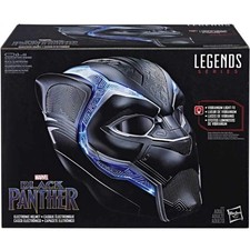 Image of Marvel Legends Series Black Panther Electronic Helmet
