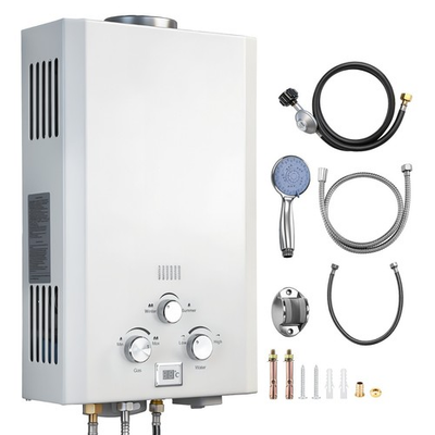#ad Water Propane Heater Tankless Instant 10L 2.6GPM Portable On Demand Water Heater $131.99