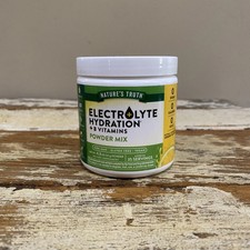 Electrolyte Hydration  B Vitamins Powder Mix Lemon 4.3 oz Exp. 08/2026