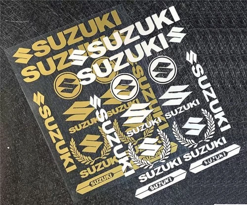 Suzuki Logo Motorcycle Motorbike Tank Decals Car Stickers Craft Vinyls DIY
