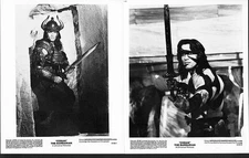 CONAN THE BARBARIAN w/29 PHOTOS PRESS KIT RARE SCHWARTZENEGGER SANDAHL BERGMAN